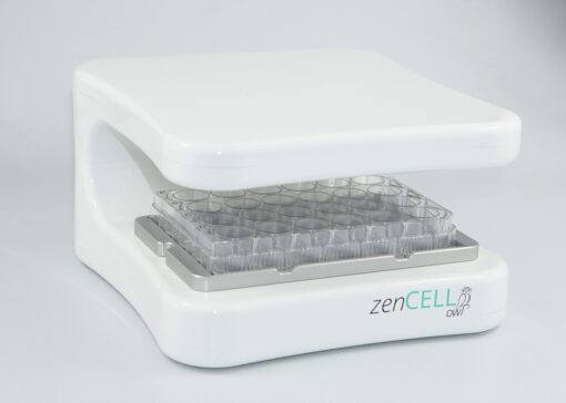 Syncell Microscope zenCELL owl – Incubator Microscope for automated - SyringePumps